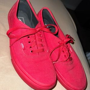 Red Vans